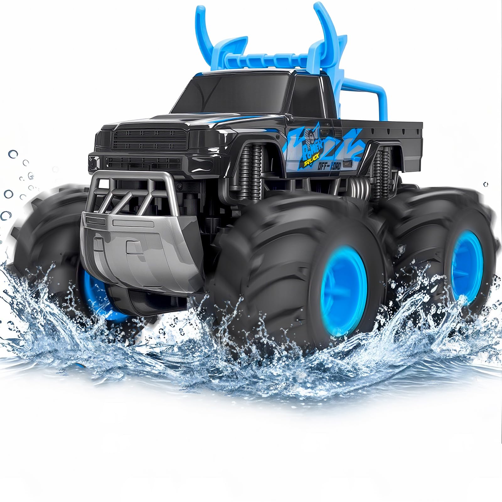 Amazon.com: Lacchoufee 1:16 Waterproof Monster Truck Toys RC Cars